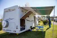 Le Voyageur LVX 1158 / Halte au Camping, en mode déballage.